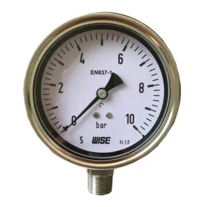 Đồng hồ đo áp suất WISE toàn thân inox