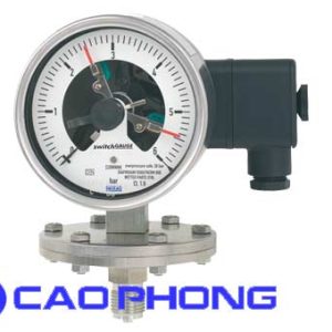 Đồng hồ đo áp suất WIKA 3 Kim Màng