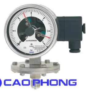 Đồng hồ đo áp suất WIKA 3 Kim Màng