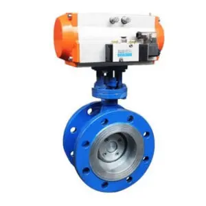 Van Bướm Nối Bích Điều Khiển Khí Nén