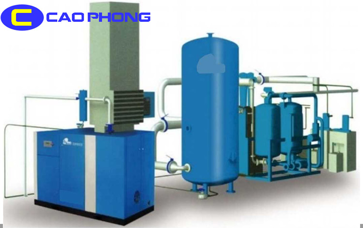 Van bướm điều khiển khí nén ứng dụng hệ thống đường ống