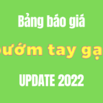 Báo Giá Van Bướm Tay Gạt Inox Mới Nhất 2026