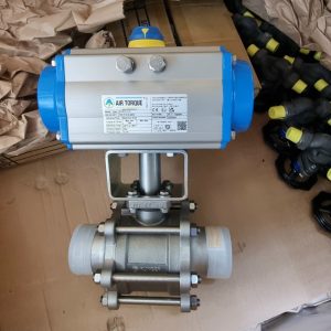 Van Bi 3PC Nối Ren Điều Khiển Khí Nén Klinger
