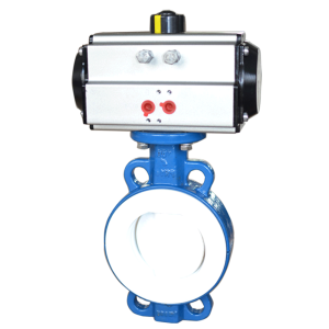 Van Bướm Seat PTFE Điều Khiển Khí Nén EagleSky