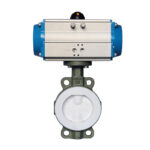 Van Bướm PTFE Điều Khiển Khí Nén HP Actuator