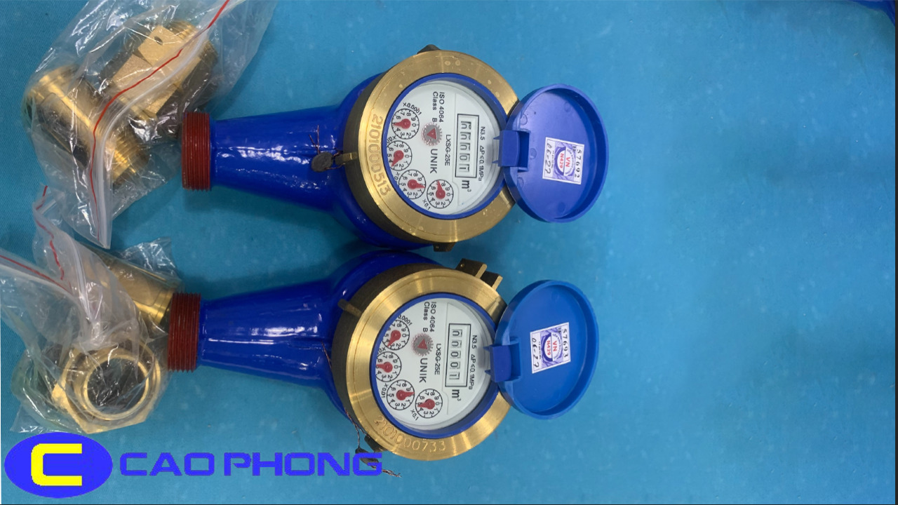 Đồng Hồ Đo Nước Nối Ren UNIK