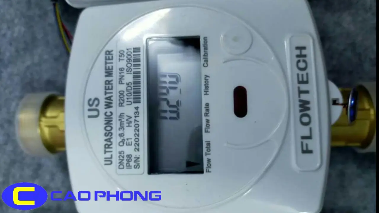 Đồng Hồ Nước Siêu Âm Flowtech Model US