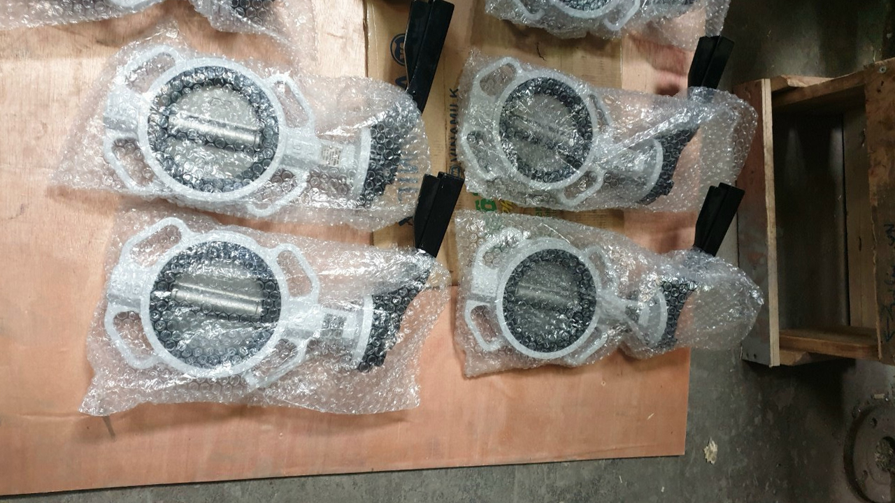 Van bướm gang dùng cho hơi Mann tay gạt