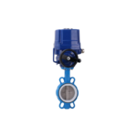 Van bướm tay quay PTFE điều khiển điện D971F-16Q – Chống Cháy Nổ