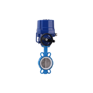 Van bướm tay quay PTFE điều khiển điện D971F-16Q - Chống Cháy Nổ