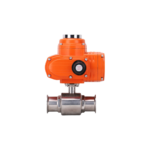 Van bi Inox nối Clamp điều khiển điện Q981F-10P – Chống cháy nổ