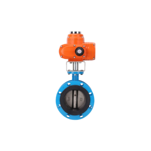 Van Bướm Gang Mặt Bích Điều Khiển Điện D941X-16