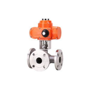 Van bi 3 ngã mặt bích điều khiển điện Q944/5F - Chống Cháy Nổ