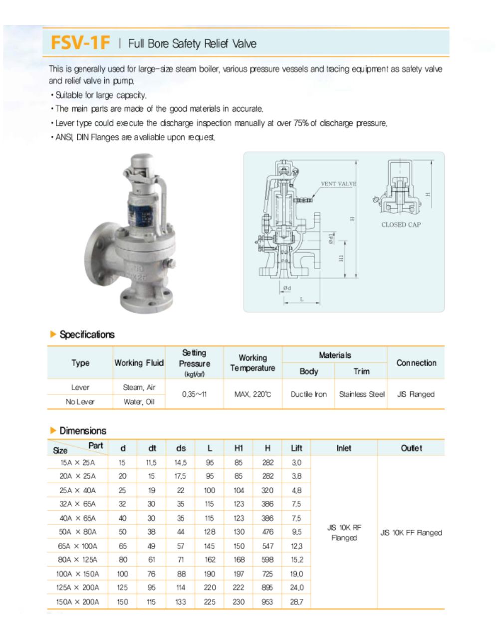 An Thành Phát phân phối chính hãng van YNV FSV-1F nhập khẩu Hàn Quốc
