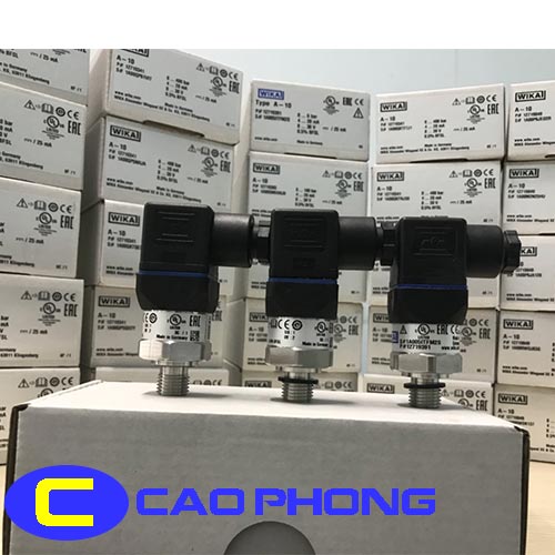 Cảm biến áp suất WIKA A10 hàng sẵn kho tại An Thành Phát phục vụ nhanh