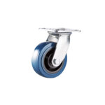 Bánh xe đẩy nhựa TPR đàn hồi CP066 xoay