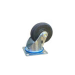 Bánh xe đẩy nhựa cao su đặc CP008 xoay không khóa