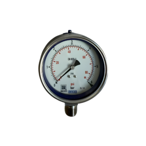 Đồng hồ đo áp suất WIKA 232.50.100 bottom 0 – 6bar/ psi
