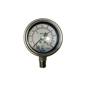 Đồng hồ đo áp suất WIKA 232.50.63 bottom 0 – 10 bar/ psi