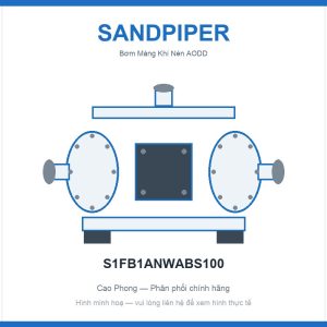 Bơm màng Sandpiper S1FB1ANWABS100